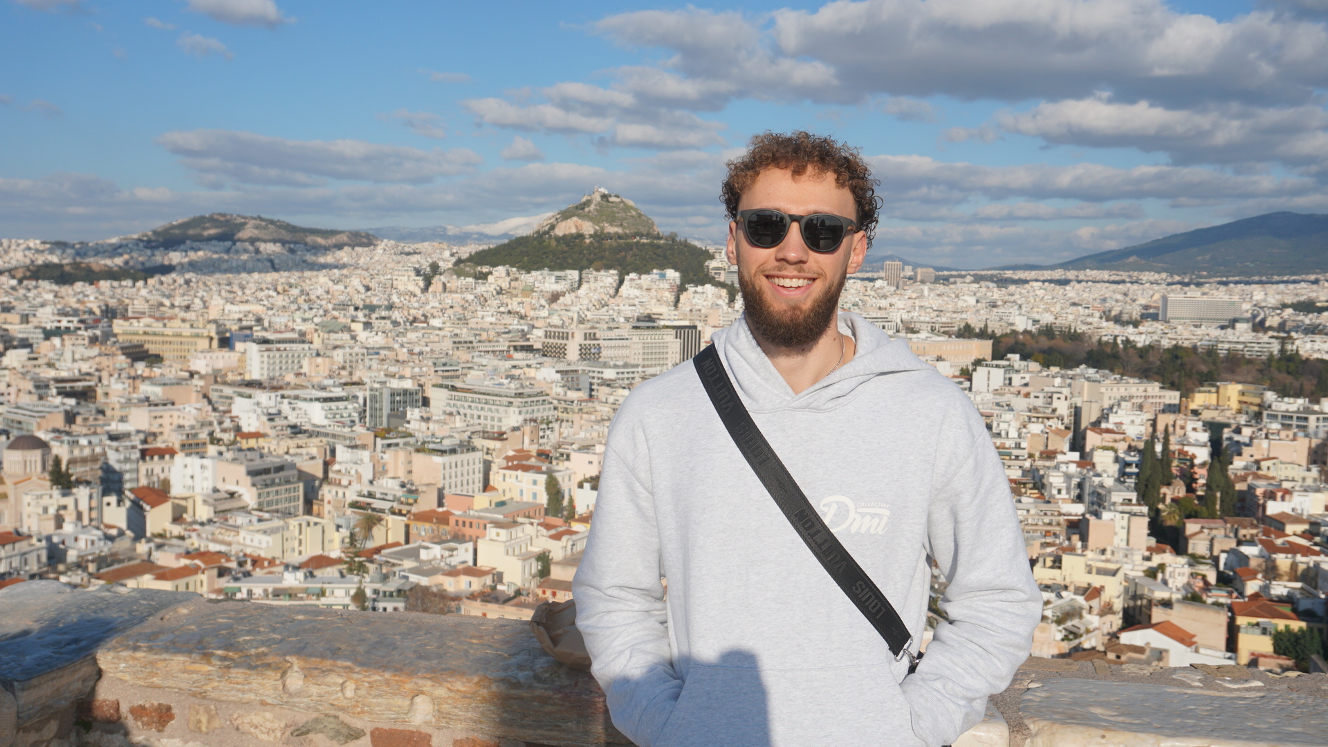 Student explores Athens, Greece.