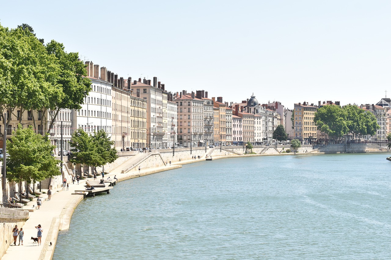 View from Lyon, France.