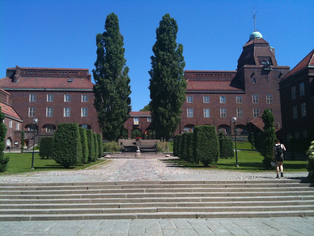 A view of KTH's campus.